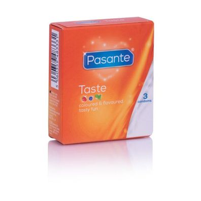Pasante Geschmacks-Kondome - 3 Stück