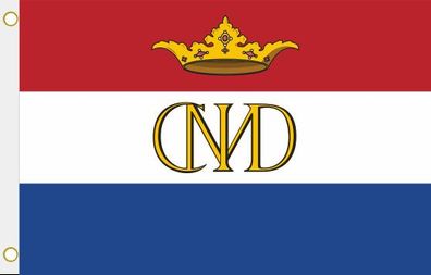 Fahne Flagge Niederländisch-Brasilien Hissflagge 90 x 150 cm