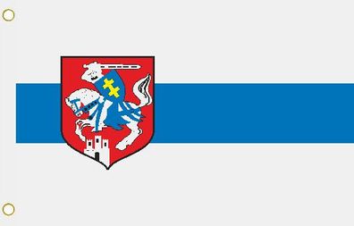 Fahne Flagge Siedlce (Polen) Hissflagge 90 x 150 cm