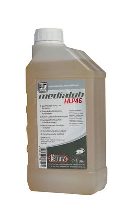 1 Liter Mineralisches Hydrauliköl Kettlitz-Medialub HLP 46