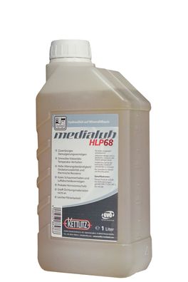 1 Liter Mineralisches Hydrauliköl Kettlitz-Medialub HLP 68
