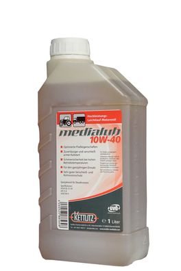1 Liter Mineralisches Hochleistungsmotorenöl Kettlitz-Medialub 10W-40