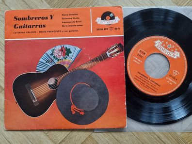 Caterina Valente/ Silvio Francesco - Sombreros y guitarras 7'' Vinyl EP Germany