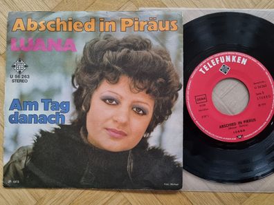 Luana - Abschied in Piräus 7'' Vinyl Germany