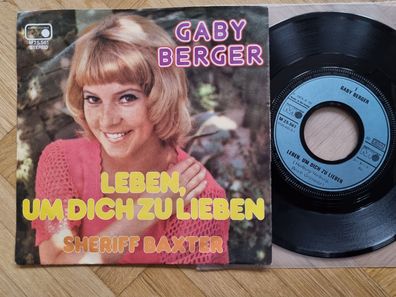 Gaby Berger - Leben, um dich zu lieben 7'' Vinyl Germany