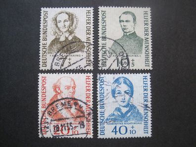 Bund MiNr. 222-225 gestempelt (AA 174)
