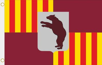 Fahne Flagge Campos del Puerto (Spanien) Hissflagge 90 x 150 cm