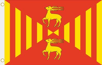 Fahne Flagge Cervera (Spanien) Hissflagge 90 x 150 cm