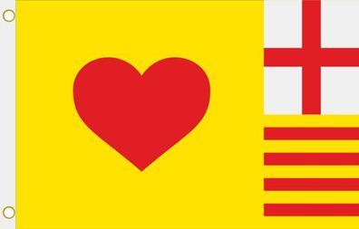 Fahne Flagge Corsá (Spanien) Hissflagge 90 x 150 cm
