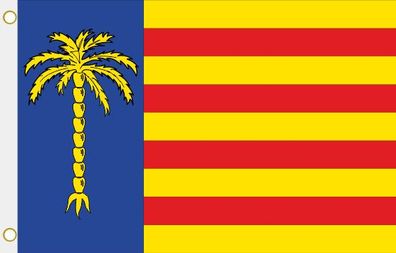 Fahne Flagge Cunit (Spanien) Hissflagge 90 x 150 cm