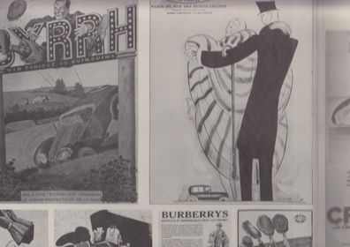 Graphicar, Automobilwerbung von 1890 bis 1980
