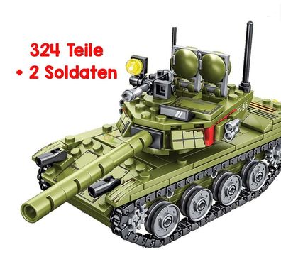 T 85 Kampfpanzer Armee Soldaten Medium TankArmy Waffen 324teilig Cobi Cada kompatibel