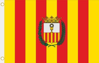 Fahne Flagge Felanich (Spanien) Hissflagge 90 x 150 cm