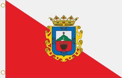 Fahne Flagge Firgas (Spanien) Hissflagge 90 x 150 cm