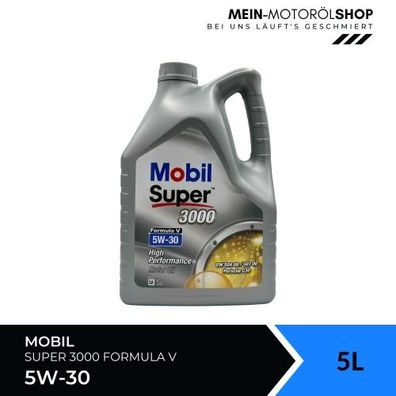 Mobil Super 3000 Formula V 5W-30 5 Liter