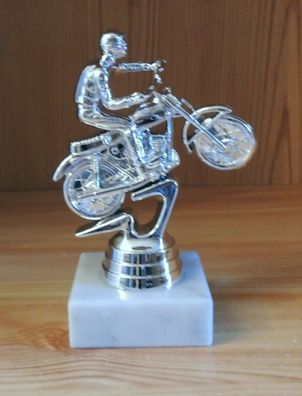 10 Motorrad Figuren auf Marmor montiert #1(Figur Pokal Motorsport Gelände Trial)