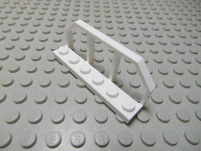 Lego 1 Eisenbahn Geländer 1x6 Weiß Nummer 6583
