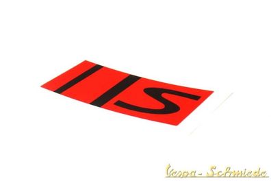 VESPA Aufkleber Felge "S" - GTS Super Sport - Gran Turismo Emblem Rad GT GTV L