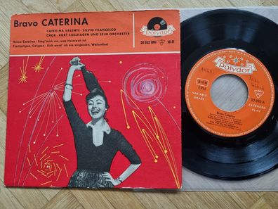 Caterina Valente/ Silvio Francesco - Bravo Caterina 7'' Vinyl Germany