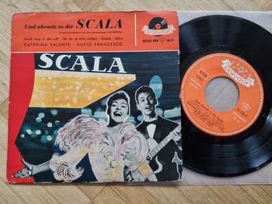 Caterina Valente/ Silvio Francesco - Und abends in die Scala 7'' Vinyl Germany!
