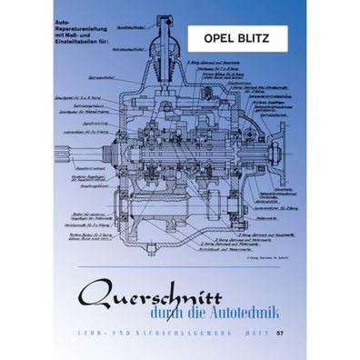 Opel Blitz (1952-1975) Reparaturanleitung Bucheli Verlag
