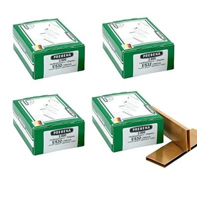 Prebena® Heftklammer Type ES32CNKHA - Sparpaket 4 Schachteln für 3