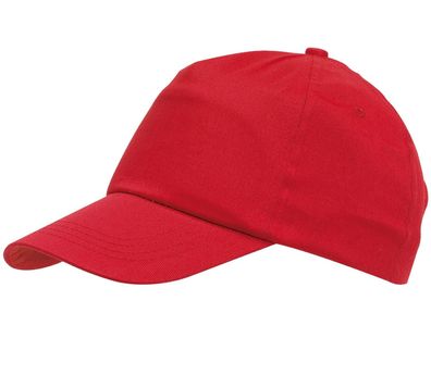 Cap Rot mit 2 gestickte Luftlöcher Basebalcap Sonnenschutz