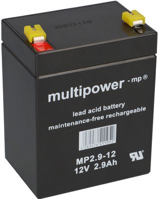 Multipower Blei-Akku MP2,9-12 Pb 12V 2,9Ah