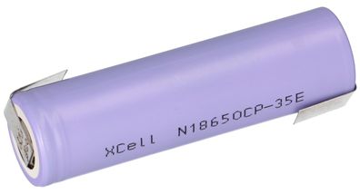 XCell N18650CP-35E Li-Ion 3,6V 3350 mAh Z-Lötfahne