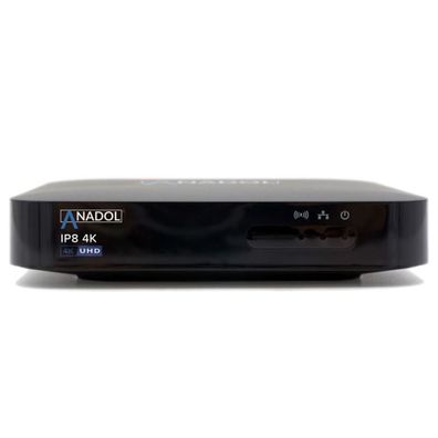 Anadol IP8 4K UHD IP-Receiver (Linux E2 + Define OS, Multiboot, H.265, HDMI, Med