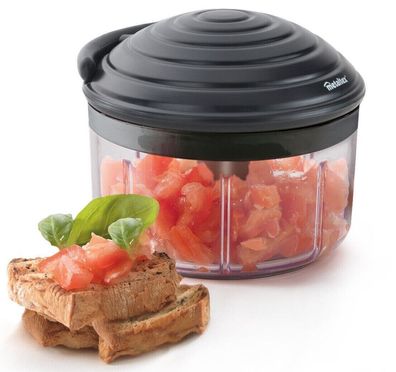 RotoMac Zerkleinerer manuell Multi Gemüseschneider Universal Zwiebel Schneider