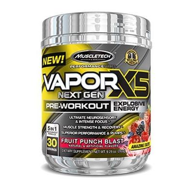 Muscle Tech naNO X5 Next Gen 240g Pre Workout Booster