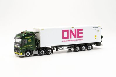 Herpa 315531 | Volvo FH Gl. (2020) 6x2 Container-Seitenlader | Ancotrans/ ONE | 1:87