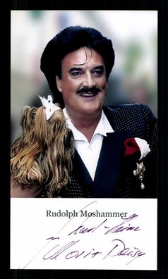 Rudolph Mooshammer und Dasy Foto Original Signiert Modedesigner## BC G 37759