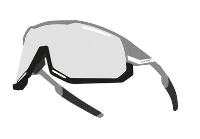 Sonnenbrille F ATTIC grau-schwarz photochrom