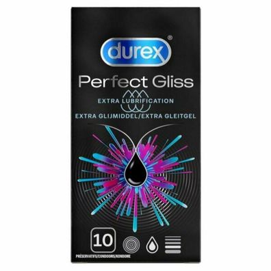 Durex Perfect Gliss-Kondome - 10 Stück