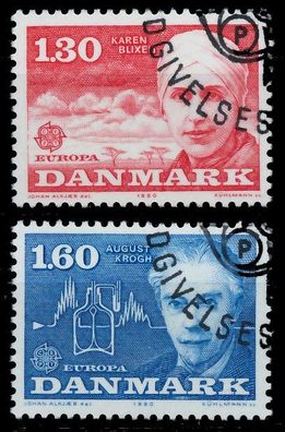 Dänemark 1980 Nr 699-700 gestempelt X592A36