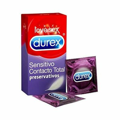 Durex Sensitivo Contacto Total Preservativos