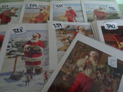 90er Jahre Santas Time off Tom Browning Downhill Thrills Arbor Green Cards - Auswahl