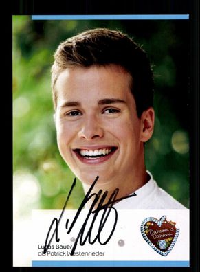 Lucas Bauer Autogrammkarte Dahoam is Dahoam Original Signiert ## BC 198006