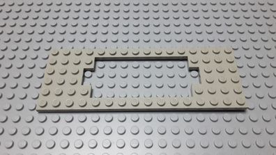 Lego 1 Eisenbahn Grundplatte althellgrau 6x16 Nummer 3058a