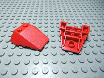 Lego 2 Keile 4x4 rot Positiv Cockpit Nummer 48933