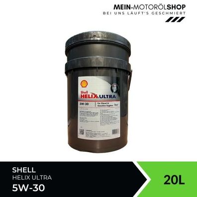 Shell Helix Ultra 5W-30 20 Liter