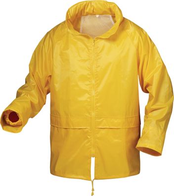 Regenschutz-Jacke Herning Gr. XL gelb
