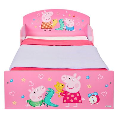 Peppa Pig Wurz Kleinkinderbett Gestell Bed Kinderzimmer Schweinchen Holz Wood