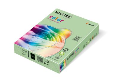 Mondi Maestro Color mittelgrün 80g/ m² DIN-A3 - 500 Blatt MG28