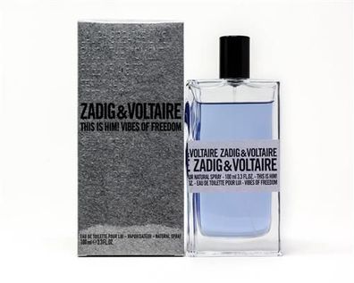 Zadig u Voltaire This is Him Vibes of Freedom EdT pour Lui 100 ml