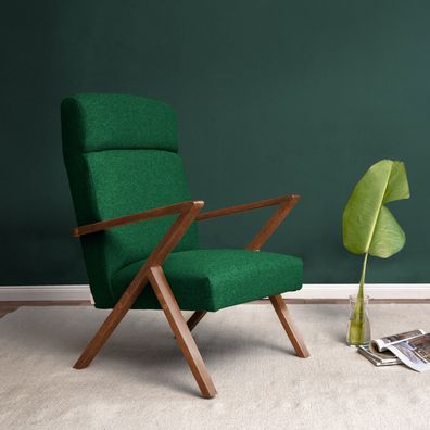 Retrostar Lounge Chair Wool Line Bauhaus Mid Century Design