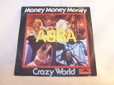 ABBA - Money Money Money / Crazy World, Single - Polydor 1978