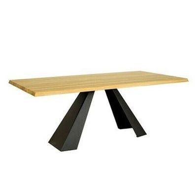 Esstisch Besprechungs Tisch Büro Design Holz Konferenztisch Neu Vollholz Möbel